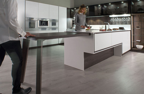 mesa de cocina extraible